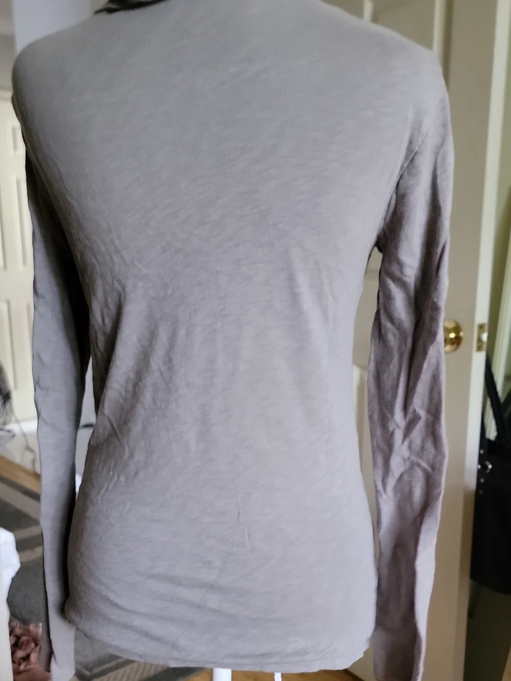 J.Crew Long Sleeve Tee With Buttons